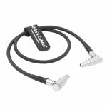 Alvin's Cables Teradek Bond ARRI Alexa Camera Power Cable 2 Pin Male Right Angle to 2 Pin for sale