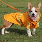 Waterproof Windproof Rainproof Reflective Design Poncho Pu Dog Clothes for sale