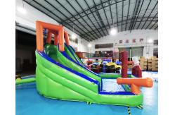 China Big Pool Kids Slide Bouncer Outdoor Inflatable Water Slides supplier