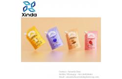 China Custom Printed Eco Friendly Recyclable Stand Up Liquid Spout Pouch Bags supplier
