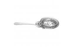 China Sugar Skull Design Hawthorne Bar Strainer 9.5*22cm Mirror Finished supplier