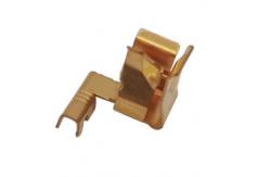 China OEM Copper Stamping Parts , Metal Stamping Components Plating Anodizing Finish supplier