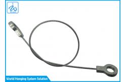 China Galvanized Steel Wire Rope Swage Fittings / Round Eye To Eye Sling supplier
