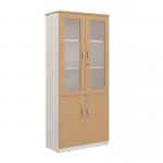 File Cabinet Office Furniture Wood File Cabinet With Glass Door for sale