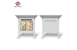 China Outdoor Digital Signage Displays Dual Screens Multi Language Custom LOGO supplier