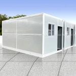 Temporary Folding Container House For Workers Accomodation On Site Construction