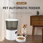 Glomarket Smart Tuya Pet Automatic Feeder Wifi 6L Dog Cat Food App Remote Control with Camera Pet Automatic Feeder for sale