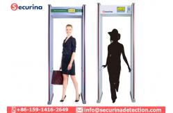 China Digital Signal Processing Walk Through Metal Detector Gate For Security Guards supplier