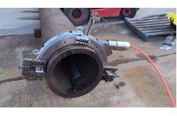 China 18in Pneumatic Pipe Cutting And Beveling Machine，457mm pipe cutting machine supplier
