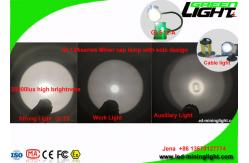 China High Brightness 25000 Lux Miners Helmet Light with SOS Low Power Warning Function supplier
