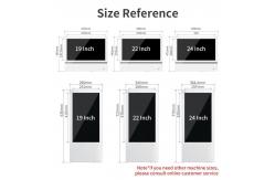 China OEM Elevator LCD Display Advertising Screen Indoor Wall Mounted Digital Signage supplier