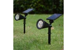 China 8H Solar Powered LED Ground Lights IP44 Landscape Spotlights supplier
