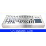 86Keys Industrial Desktop Keyboard Water-proof With Touchpad