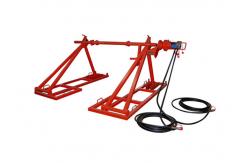 China Hydraulic Grounding 150KN Cable Drum Jacks For Stringing Construction supplier
