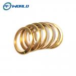 CNC Brass Parts, Brass Precision Components, Custom Processed Brass Rings for sale