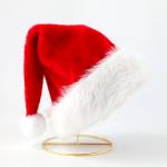 Christmas Hat Children'S Short Plush Hat Adult Long Plush Hat Adult Style for sale