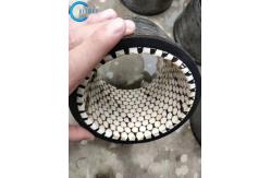 China Flexible Sand Discharge Hose Pipe Sump Pump Slurry Dredging Ceramic Lining Rubber supplier
