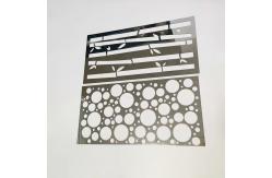 China Customized Laser Engraving And Cutting Pattern For Energy Home Border Design supplier