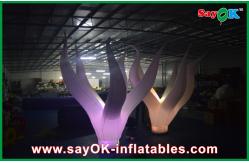 China Waterproof 190T Nylon Inflatable Lighting Decoration On Ground 2m Ceremony supplier