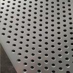 301 303 304 Perforated Decorative Metal Sheet For Industry 24 Gauge for sale
