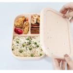 Sustainable Silicone Food Storage Container For Students Workers ODM for sale