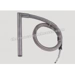 High Density Right Angel Cartridge Heaters , Electrical Heating Elements with Metal Hoses