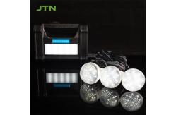 China Portable Silicon Polycrystalline Cell Panel Solar Lighting System Kit 12V Home supplier