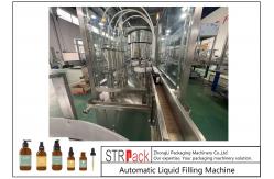 China 50ml 100ml Cosmetic Lotion Essential Oil Liquid Bottle Filling Capping Machine Multi Nozzle supplier