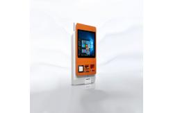 China LCD Portrait Display Wall Mounted Touch Screen Kiosk Metal Rugged Steel Case supplier