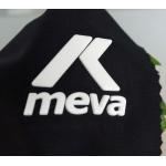 OEKO Silicone Rubber Logo Sticker 10s 3D Heat Transfer Garment Patches for sale