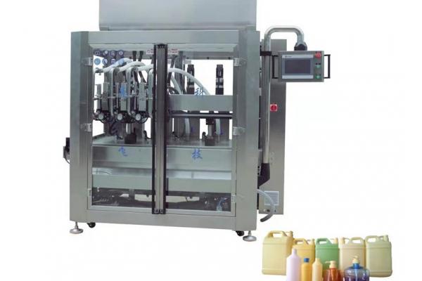 Automatic Liquid Moving Servo Detergent Filling Machine 220V/380V ISO9001