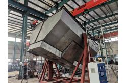 China Oven R R Rock And Roll Rotational Moulding Machine CE supplier