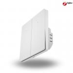 China No Neutral 16A ZigBee EU 2 Gang Mouse-click Button Switch for sale