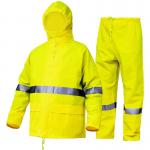 Athletic Reflective Rain Jacket Cycling Men'S Rain Suit Windproof Class 3 Rain Coat for sale