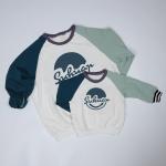 Baseball Family Matching Outfit Long Sleeve French Terry Crew Neck for sale