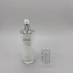 Skincare Cosmetic Toner Bottle Oval Cylinder Plastic 100ml 120ml for sale
