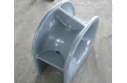 China Stainless Steel Panama Mooring Components / Marine Chocks With Sandblasting Surface supplier