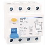 RCD Type B 4P 10KA 415V Residual Current Circuit Breaker for sale