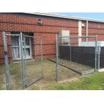 100ft 8ft 6ft Black Chain Link Fence Galvanized Diamond Wire Mesh Pvc Coated for sale