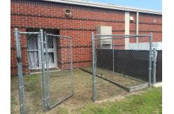 China 100ft 8ft 6ft Black Chain Link Fence Galvanized Diamond Wire Mesh Pvc Coated supplier