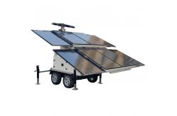 China Off Grid Solar Power Trailer Solar Sentry Trailer For Mine Lighting supplier