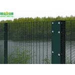 Clearvu Anti Climb Security Fencing H1800mm 358 Prison Mesh for sale
