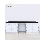 Anti Alkali Polypropylene Lab Bench Workstation With Socket Accessories