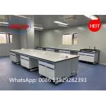 Safety Phenolic Resin Or Epoxy Resin Chemical resistant Laminate C frame Lab Workstation With Multiple for sale