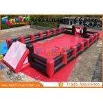 Fireproof Inflatable Soap Football Field With Digital Paiting EN71 for sale