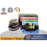 Design anti-counterfeiting chips acrylic hot stamping casino baccarat playing cards for sale