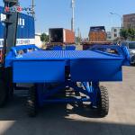Steel Loading Unloading Dock 10T-20T Mobile Ramp For Forklift