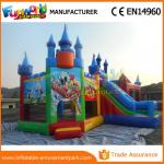 Lovely Mickey Mouse Inflatable Bouncer Slide For Park CE Certifications for sale