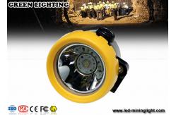 China Portable Compact Design Rechargeable Led Headlamp 117 Lum 4000 Lux Pc Material supplier