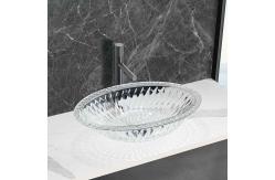 China Elegant Countertop Bathroom Sinks With Smooth Finish Modern And Functional supplier